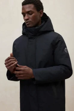Abrigo Hombre Ecoalf Parko 319 Negro