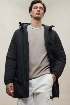 Abrigo Hombre Ecoalf Pasu 319 Black