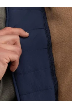 Abrigo Hombre El Ganso Paño Liso 1040W250020 Camel