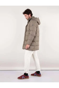 Abrigo Hombre El Ganso Plumas Largo 1040W240029 Topo