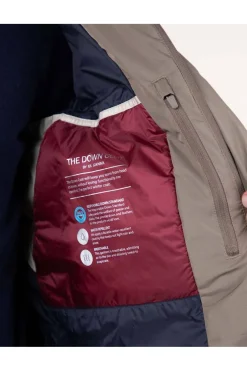 Abrigo Hombre El Ganso Plumas Largo 1040W240029 Topo