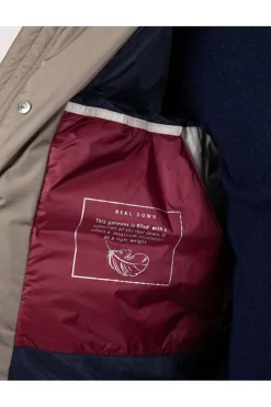 Abrigo Hombre El Ganso Plumas Largo 1040W240029 Topo