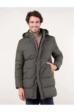 Abrigo Hombre El Ganso Plumas Largo 1040W240028 Verde