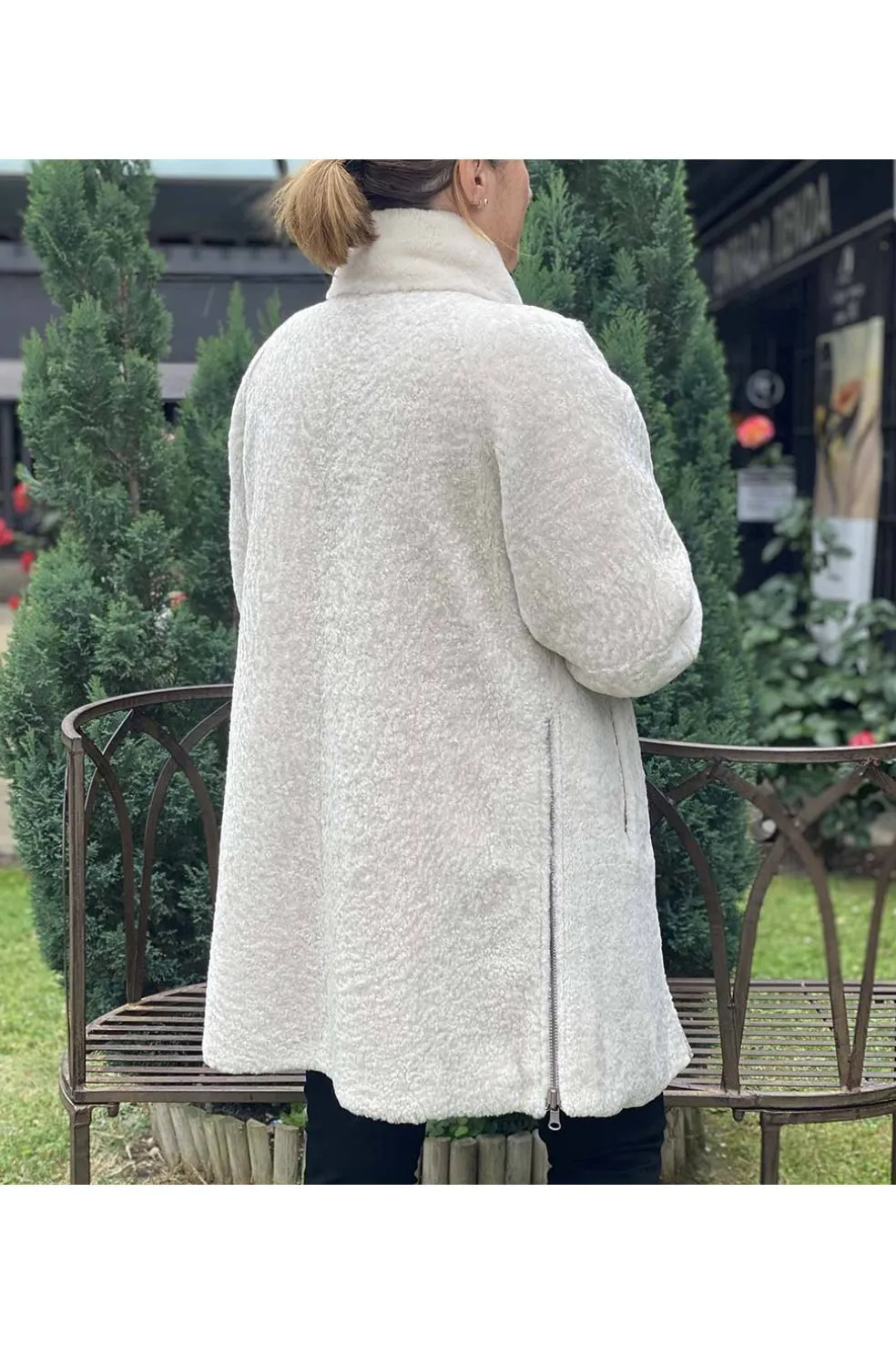 Abrigo Medinapiel DS1284 Beige