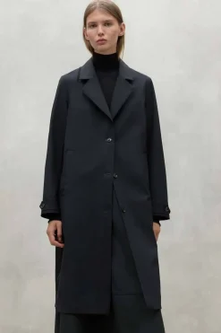 Abrigo Mujer Ecoalf Albert 319 Negra