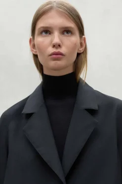 Abrigo Mujer Ecoalf Albert 319 Negra