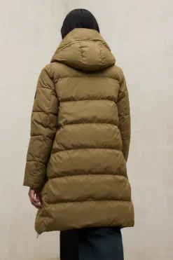 Abrigo Mujer Ecoalf Manlie 535 Biscotti