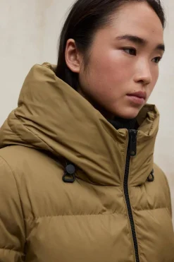 Abrigo Mujer Ecoalf Manlie 535 Biscotti