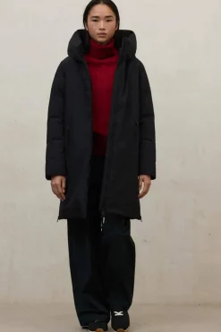 Abrigo Mujer Ecoalf Mati 319 Black