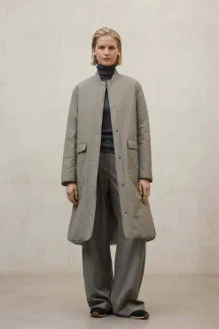 Abrigo Mujer Ecoalf tiago 357 dune