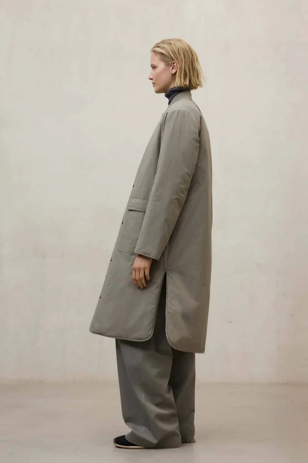 Abrigo Mujer Ecoalf tiago 357 dune