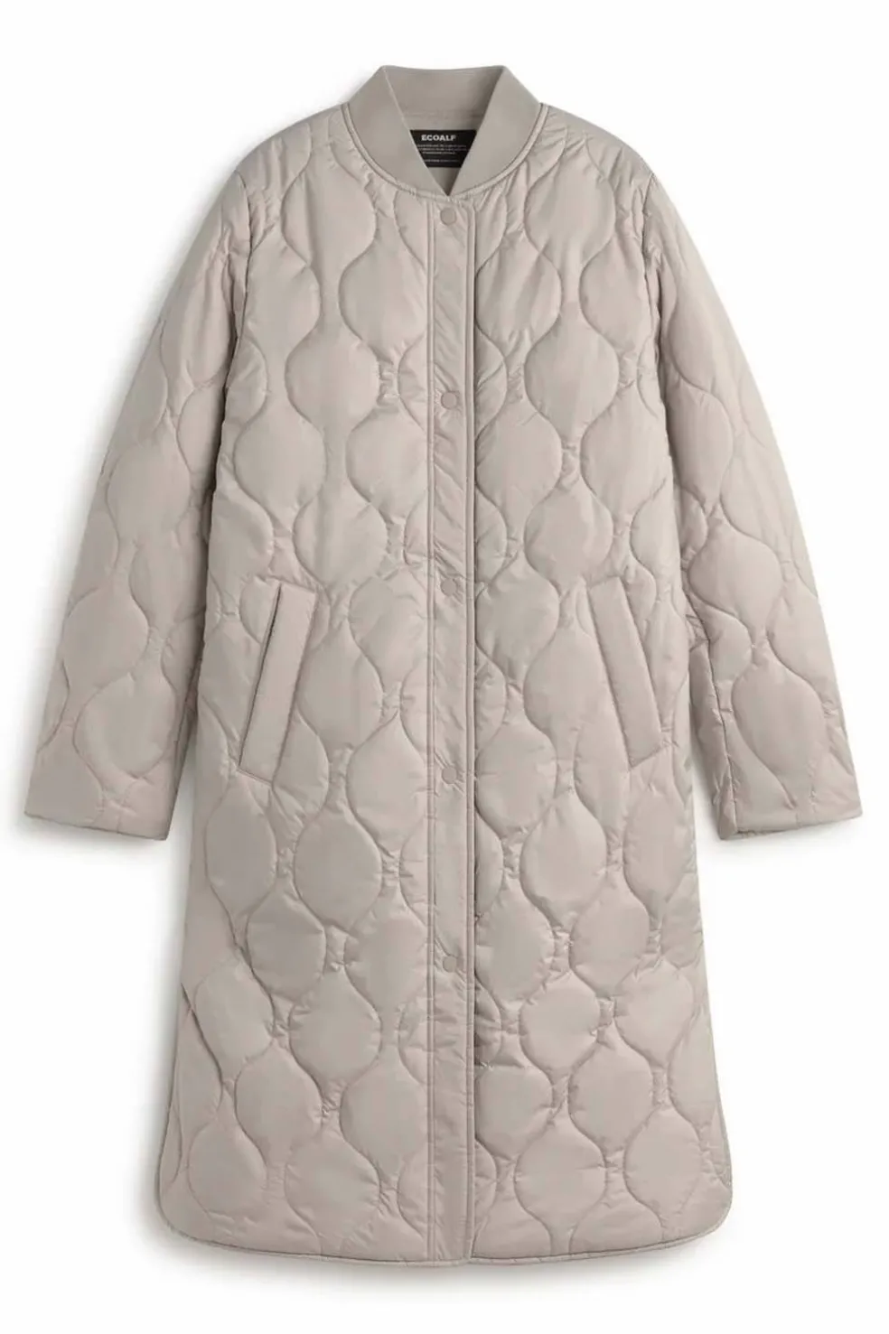 Abrigo Mujer Ecoalf tiago 357 dune