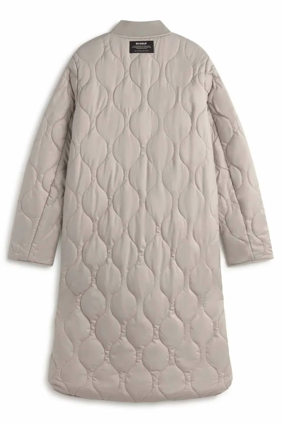 Abrigo Mujer Ecoalf tiago 357 dune