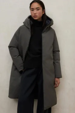 Abrigo Reversible Mujer Ecoalf Baru 424 Asteroid