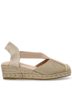 alpargata Mujer Amarpies acx28507 platino