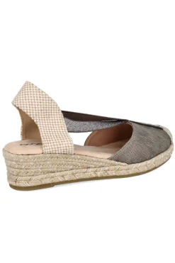 alpargata Mujer Amarpies acx28507 kaki