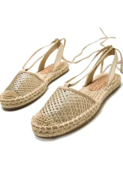 Alpargata Mujer Mustang Arenal 51841 C58313 Stripes Champagne