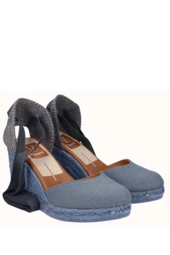 Alpargata Mujer Viguera 1939 Lino Jeans