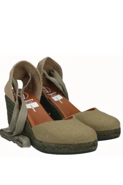 Alpargata Mujer Viguera 1939 Lino Kaki