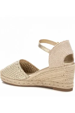 Alpargata Mujer XTI 143844 Textil Oro