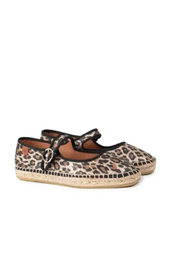 bailarina mujer Popa lira leopardo negro