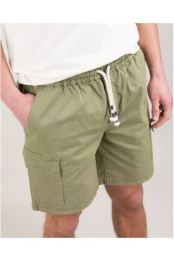 Bermuda Hombre El Ganso cargo elastico garment 1020s250072 dyed kaki