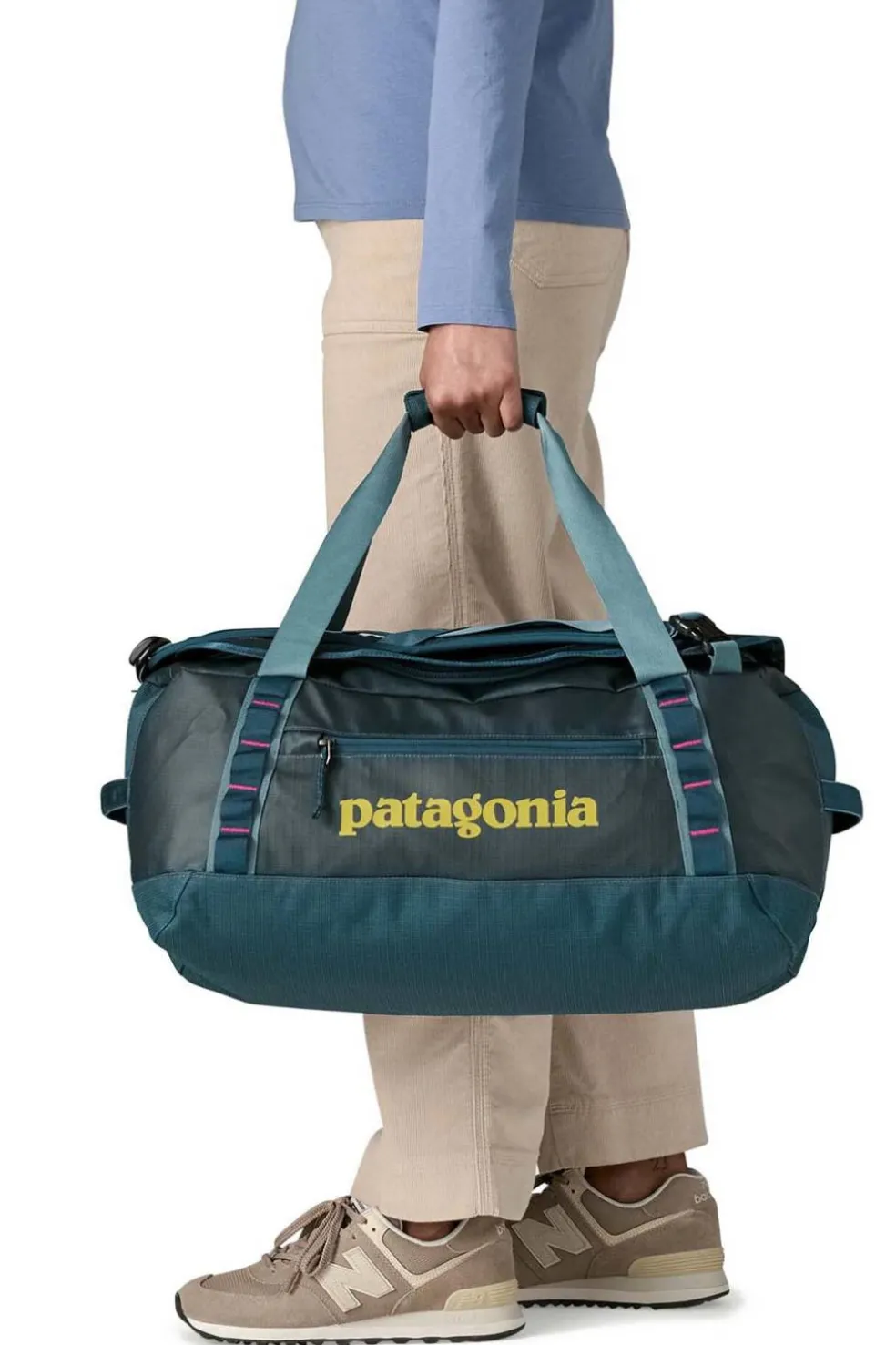 Bolsa de Viaje Patagonia Black Hole Duffel 40L 49339 TLMP Tidal Teal Luminous Pink