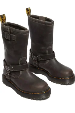Bota DrMartens Anistone Hi 31931901057 Charcoal Grey