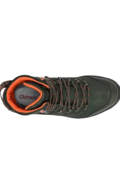 Bota Hombre Chiruca Cypress Hi Vis 01 GoreTex Verde Naranja