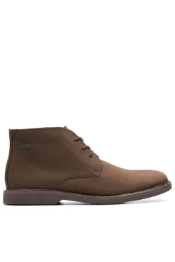 bota hombre Clarks atticus lt hi gtx dark brown nubuck
