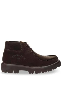 Bota Hombre Panama Jack lucca c2 velour marron