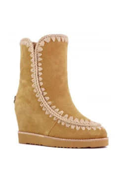 Bota Mou FW151002A French Toe Wedge Tobacco