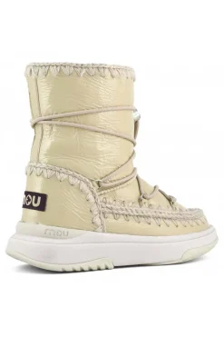 Bota Mou FW421007C Jogger Snowboot Short Patent Sand