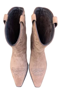 Bota Mujer LOL Hayde 7404 Serraje Taupe Oscuro