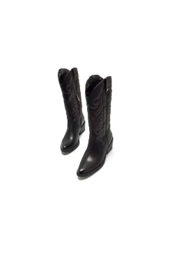 Bota Mujer Mustang tanubis 59794 c57635 negro