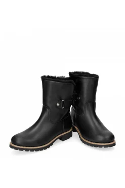 Bota mujer Panama Jack felia igloo trav b2 negro napa