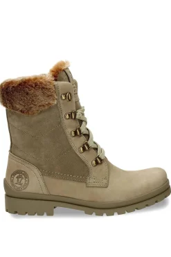 Bota Mujer Panama Jack Tuscani B35 Nobuck Kaki