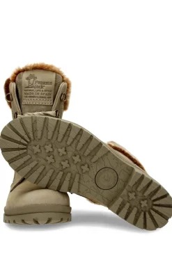 Bota Mujer Panama Jack Tuscani B35 Nobuck Kaki