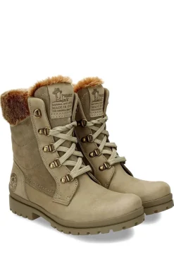 Bota Mujer Panama Jack Tuscani B35 Nobuck Kaki