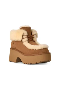 bota mujer Ugg esmee lace up 1171532 chestnut
