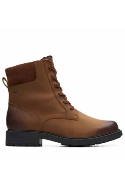 botin de mujer clarks orinoco2 spc brown goretex