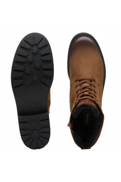 botin de mujer clarks orinoco2 spc brown goretex