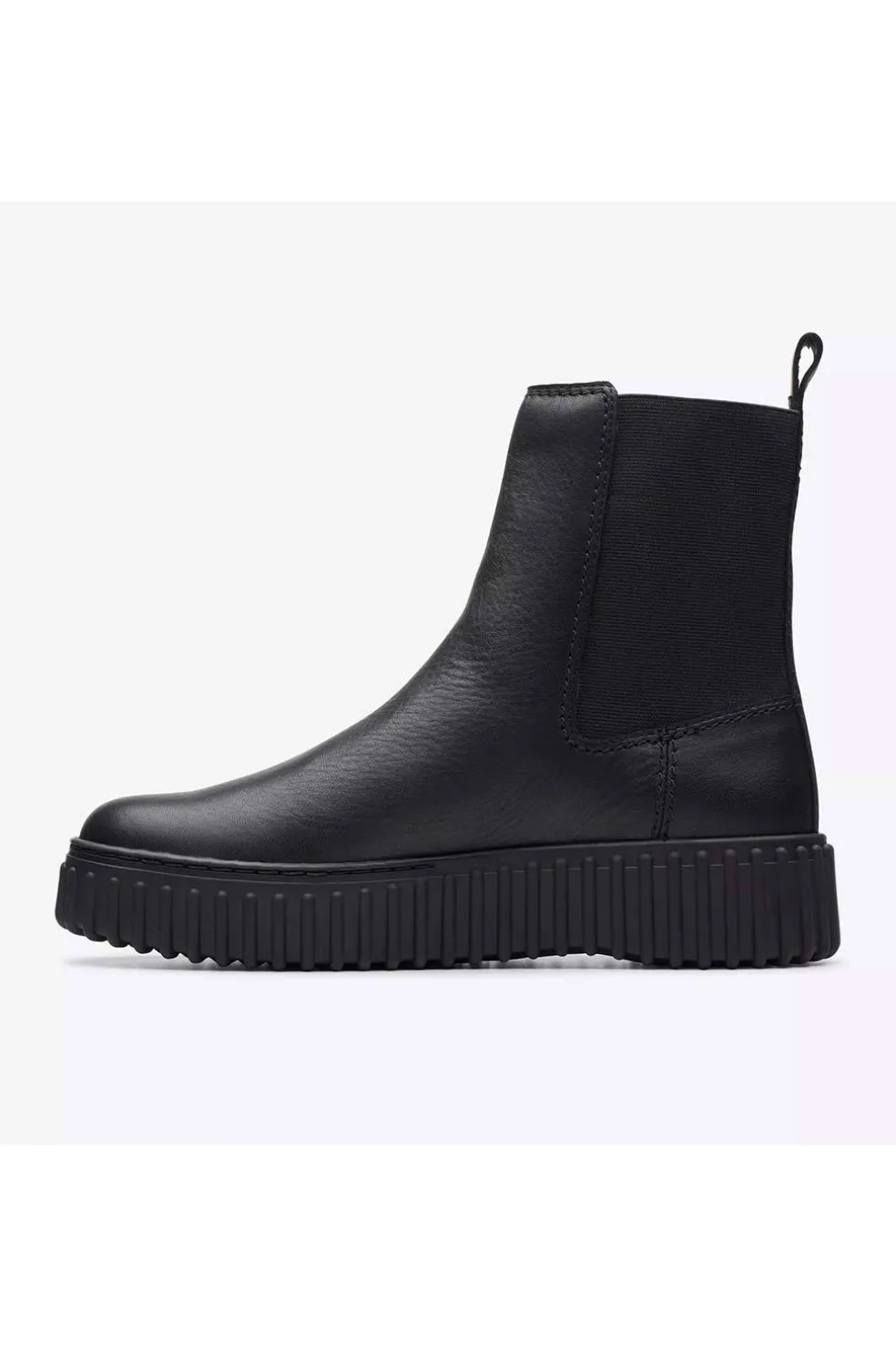 botin de mujer clarks torhill maple black