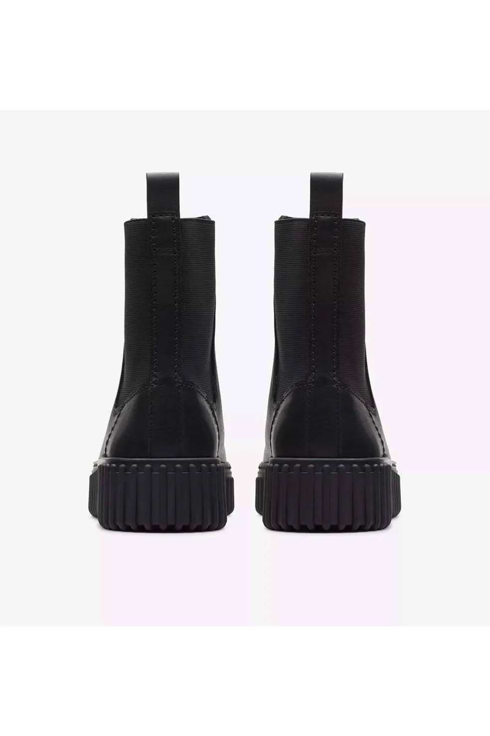 botin de mujer clarks torhill maple black