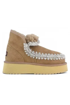 botin Mou mini eskimo platform fw681000a dark stone