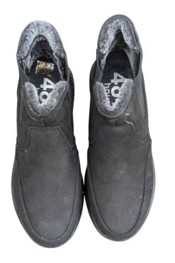 Botin Mujer 48 Horas 521601/01 Nobuck Negro