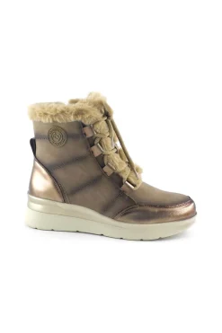 botin Mujer Amarpies amd27091 taupe