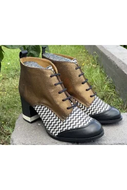 Botin Mujer Nemonic 2395 Sauvage Negro