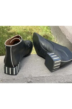 Botin Mujer Nemonic Sauvage Negro 2344