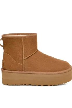 botin mujer Ugg classic mini platform 1134991 chestnut